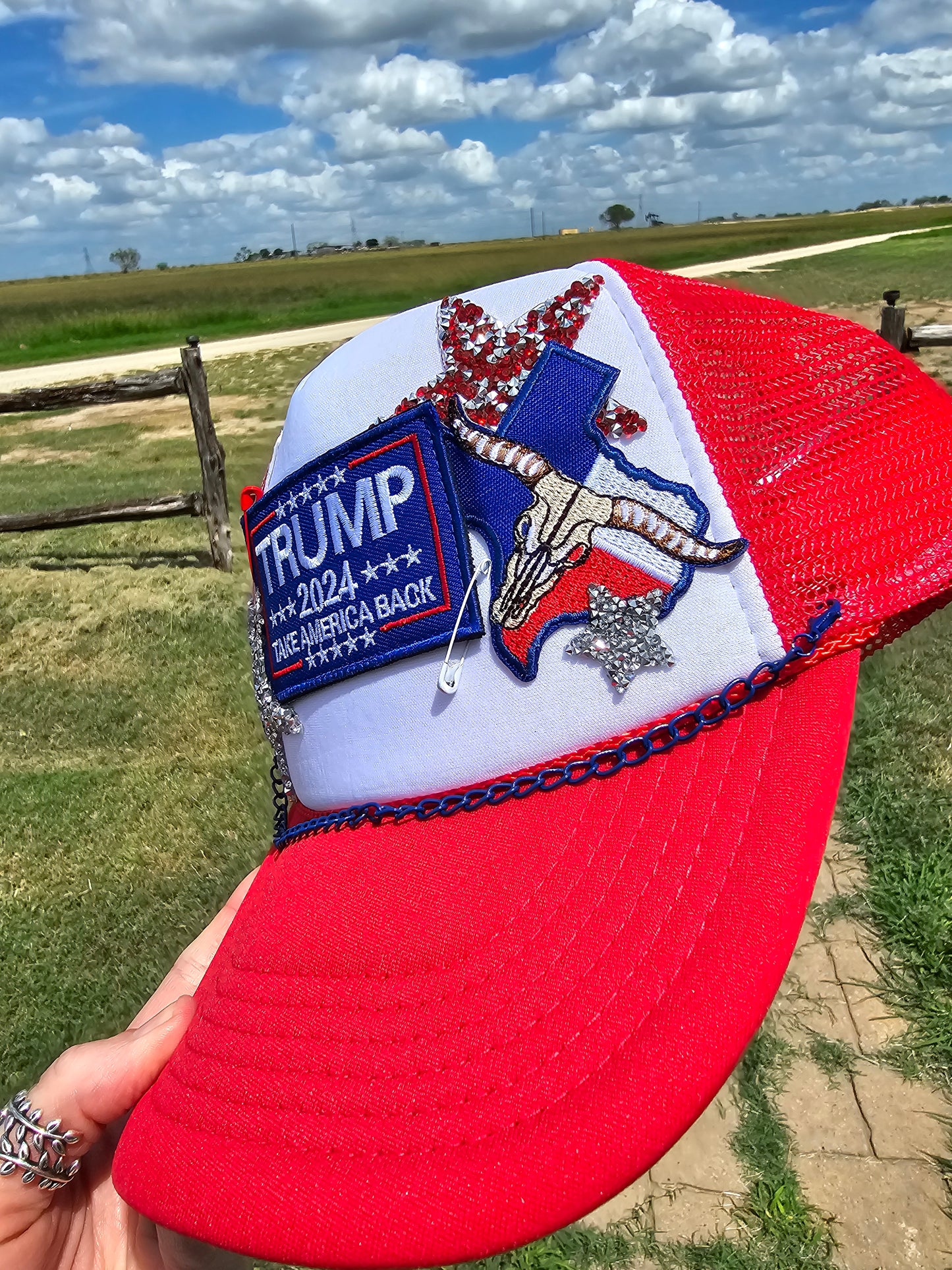 Texas Trump Trucker Cap