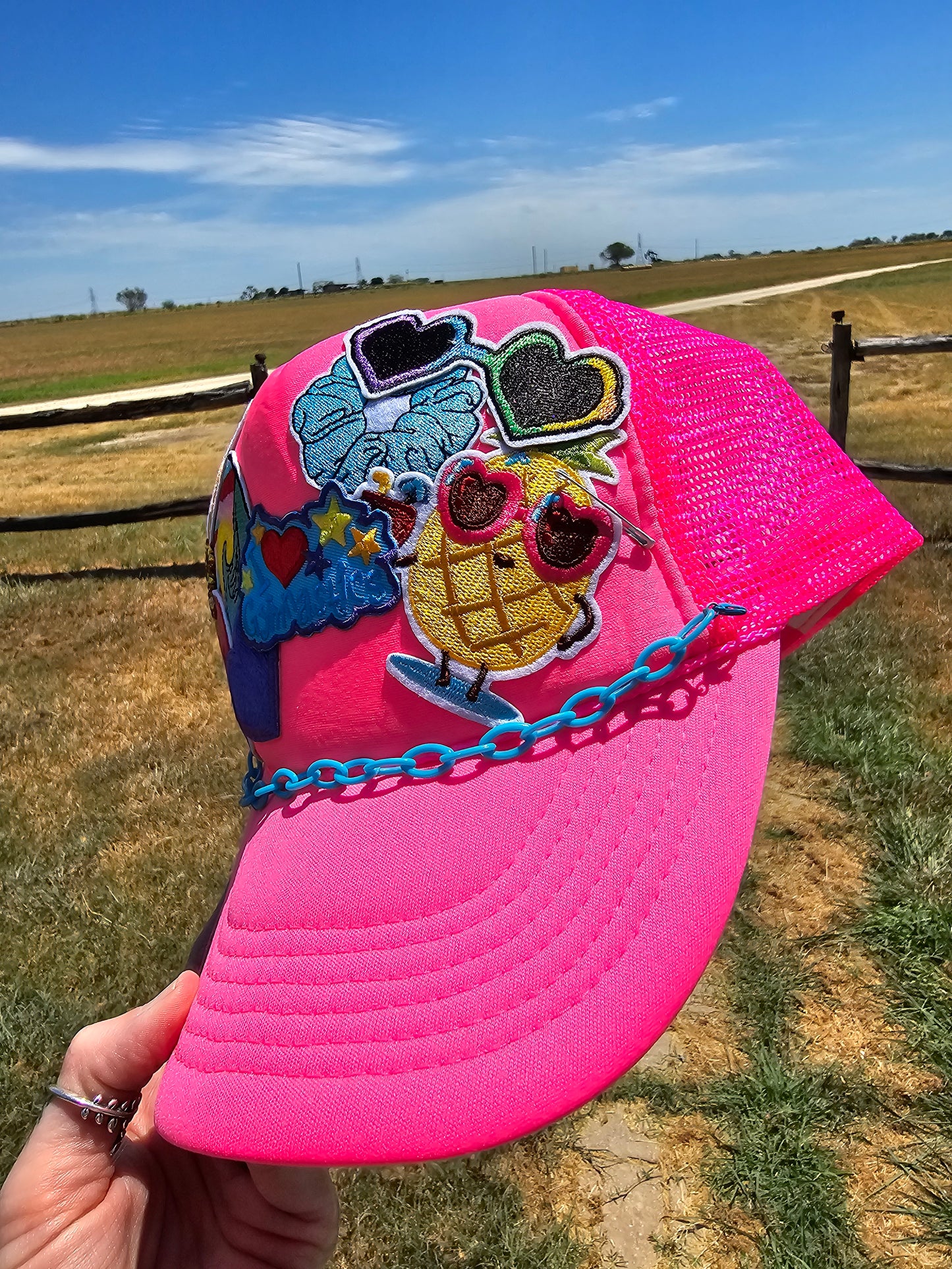 Gymnastics Patched Trucker Cap
