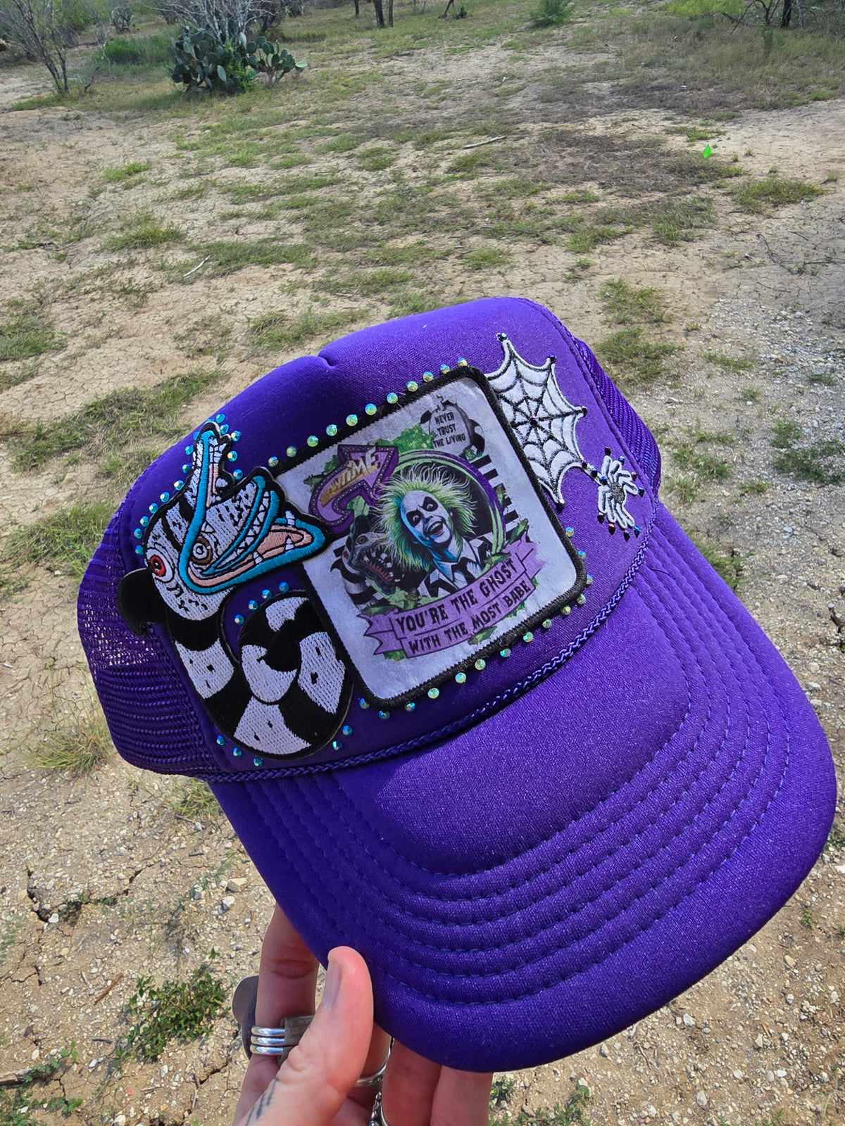 Beetlejuice Bling Cap