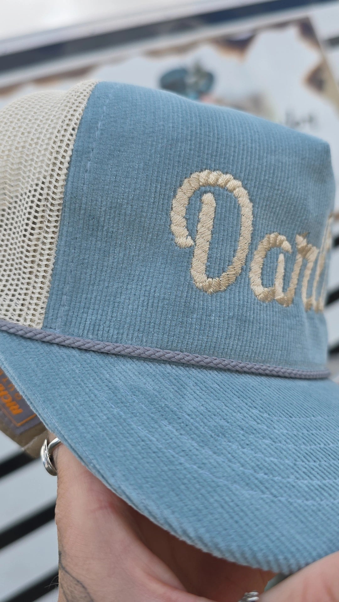 The "Darlin" Cord Cap