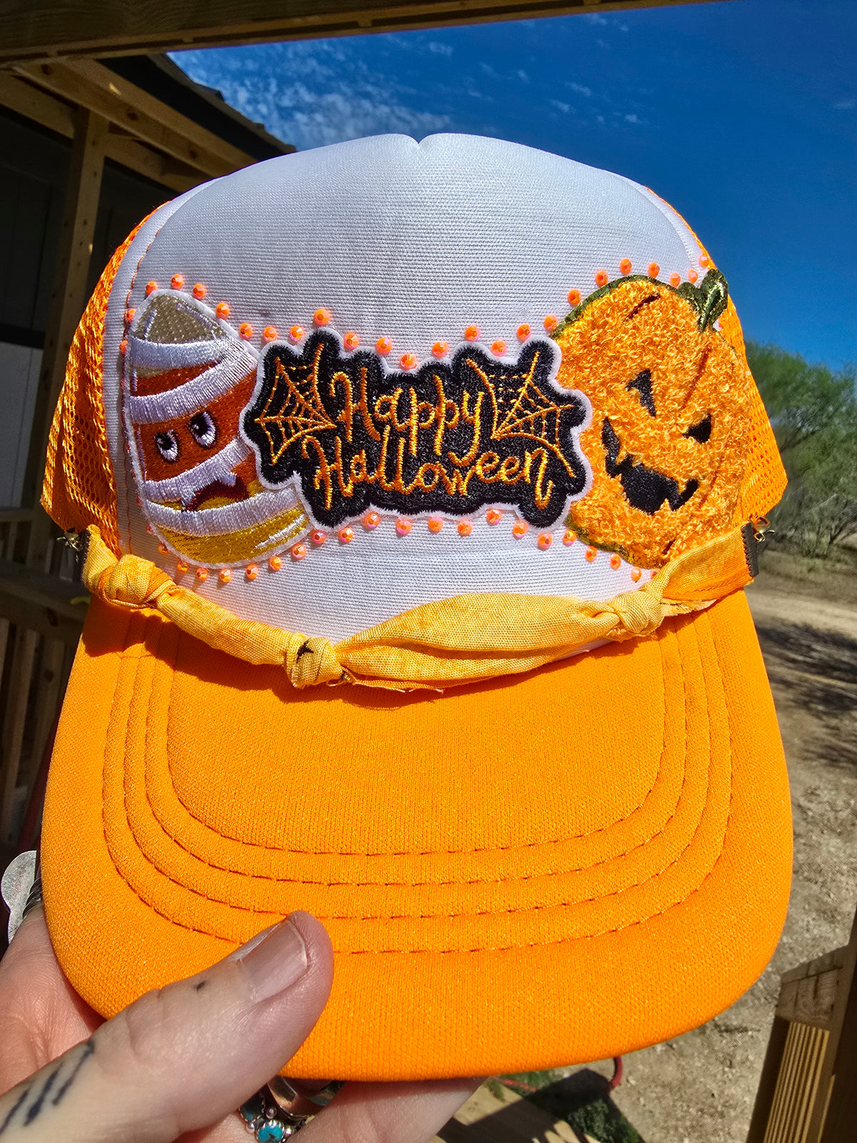 *Kids* Candy Corn Cap