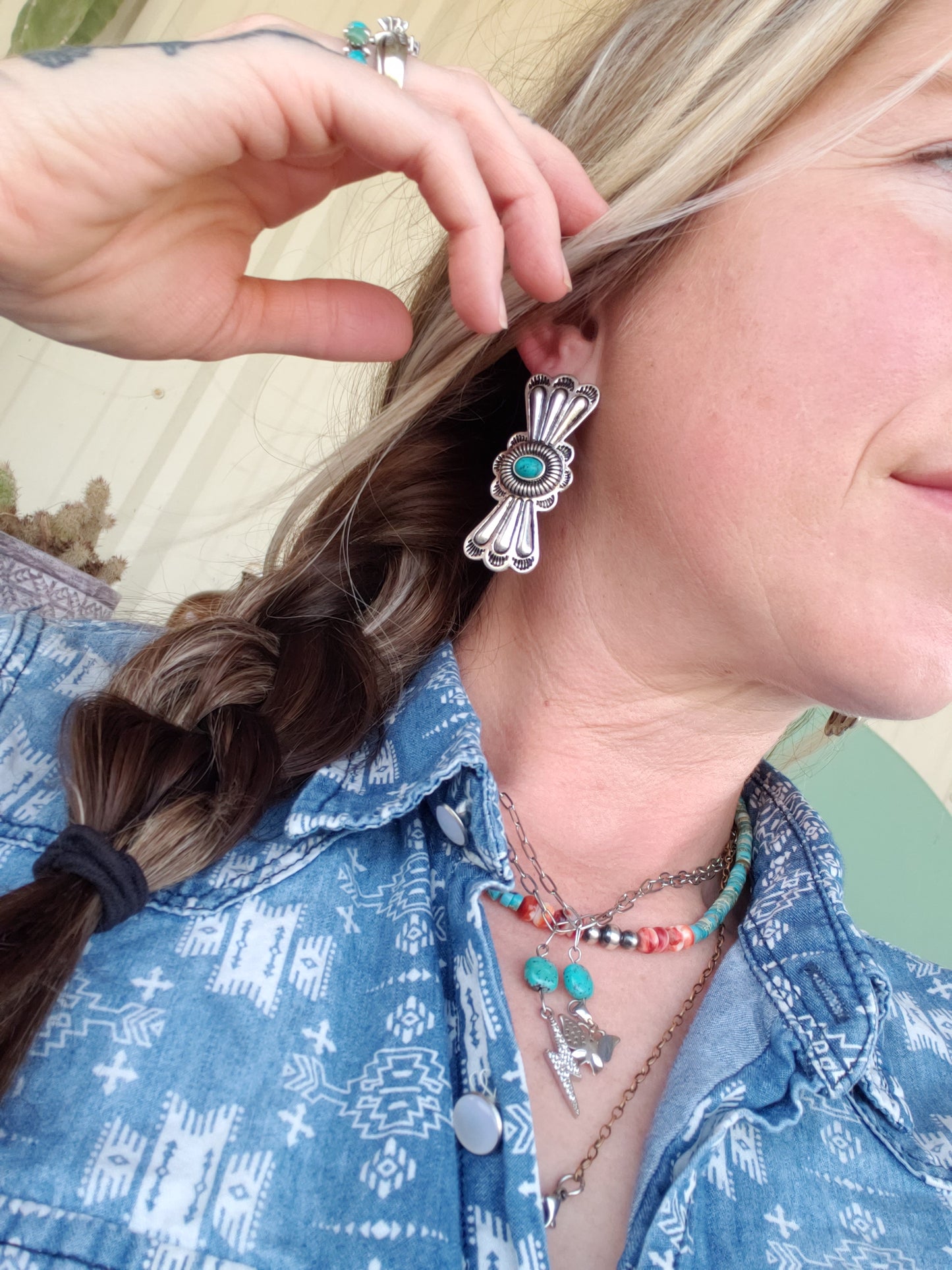 Southwestern Stud earrings