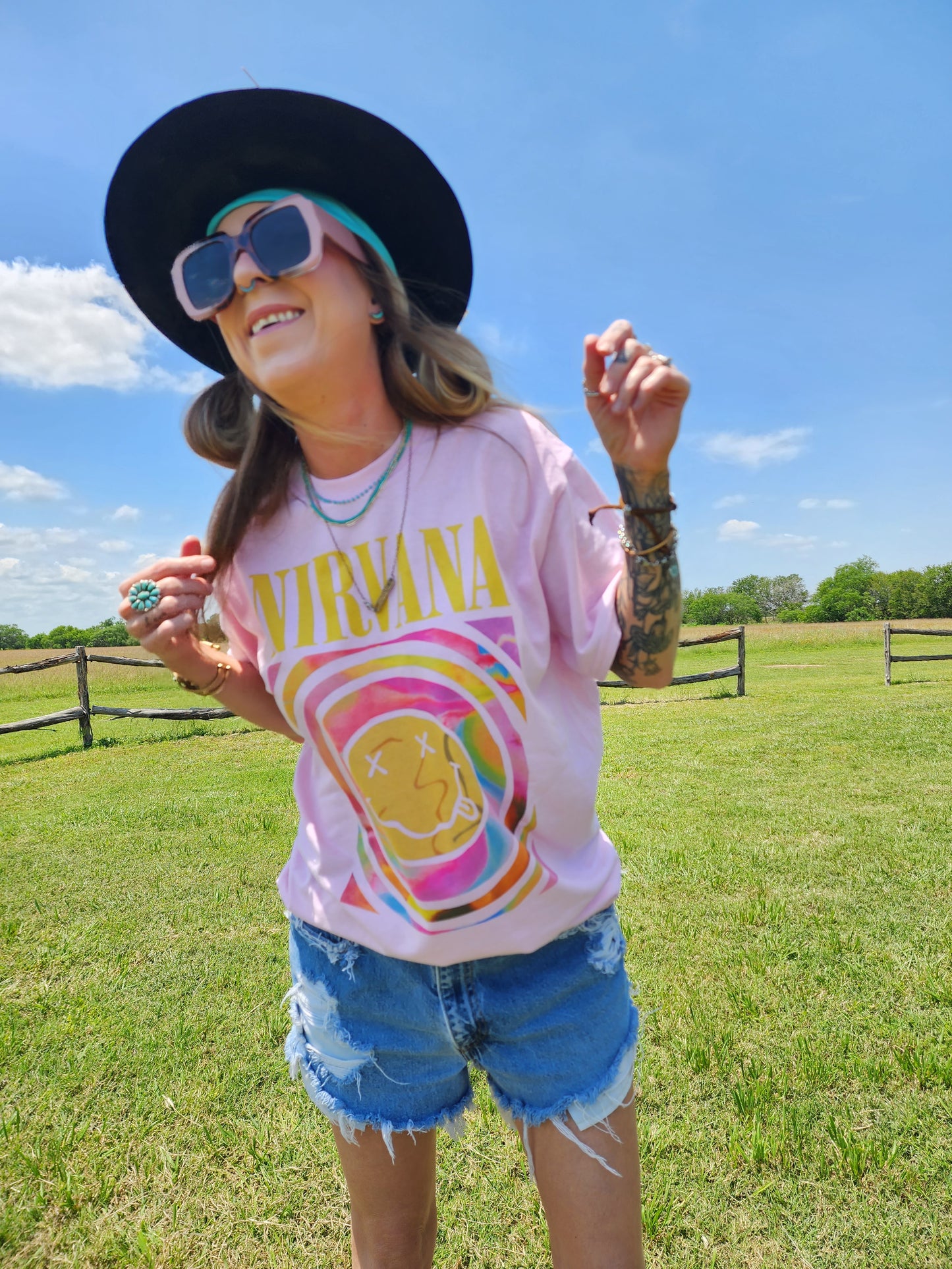 The "Neon Nirvana" Tee