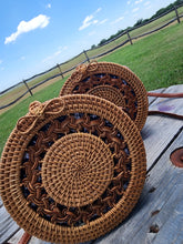 Load image into Gallery viewer, The &quot;Wave on Wave&quot; Raffia bag
