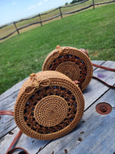 Load image into Gallery viewer, The &quot;Wave on Wave&quot; Raffia bag
