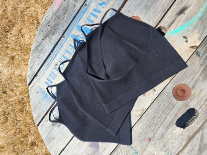 The "Back in Black" Bralette