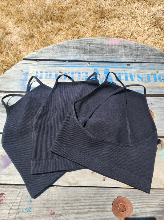 The "Back in Black" Bralette
