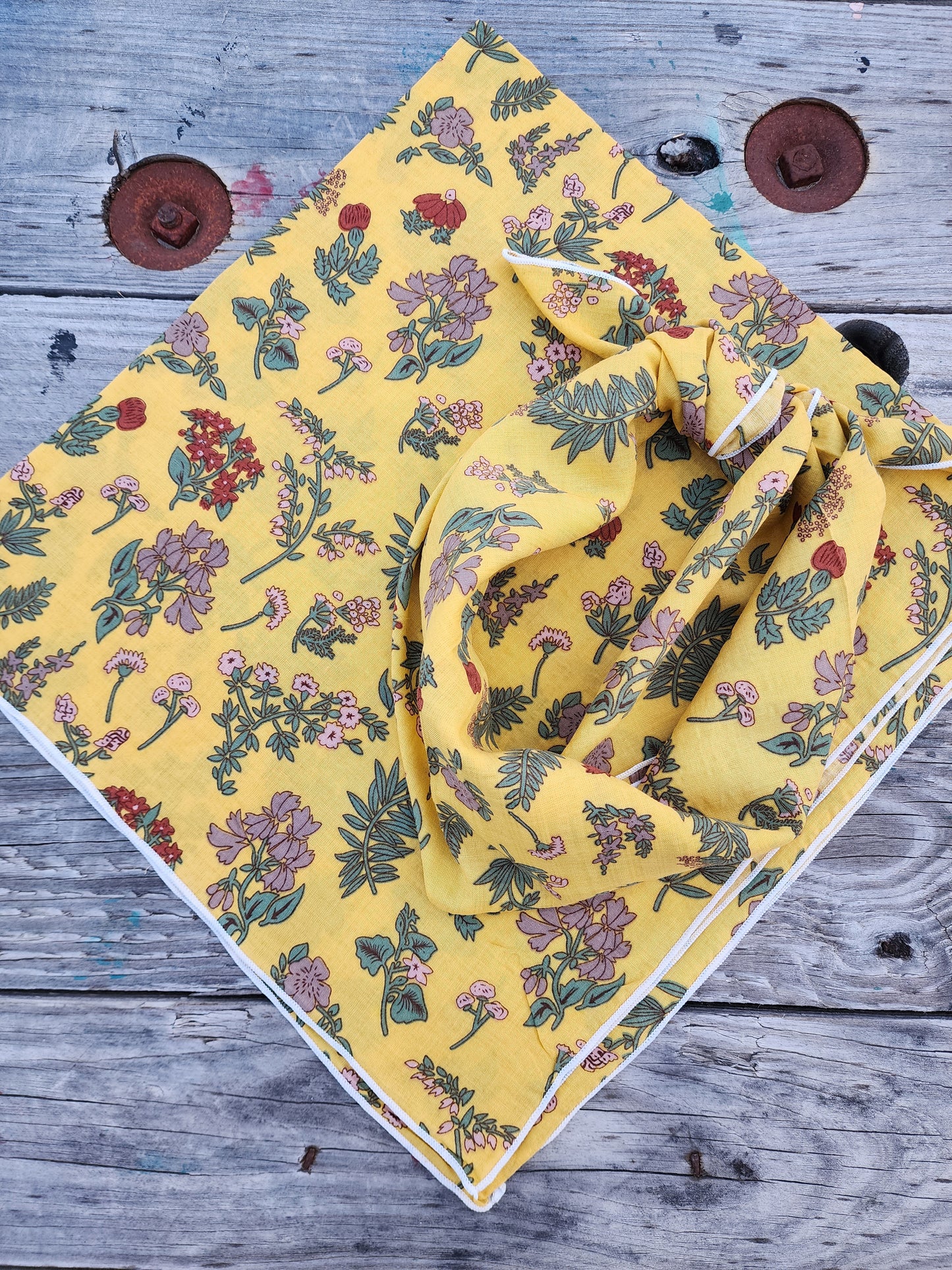 The "Pasture Flowers" Bandana