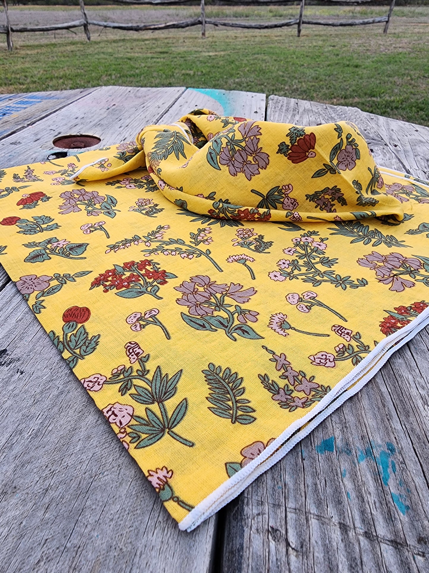 The "Pasture Flowers" Bandana