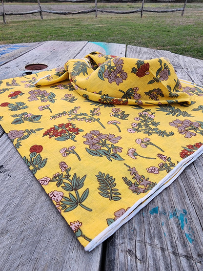 The "Pasture Flowers" Bandana
