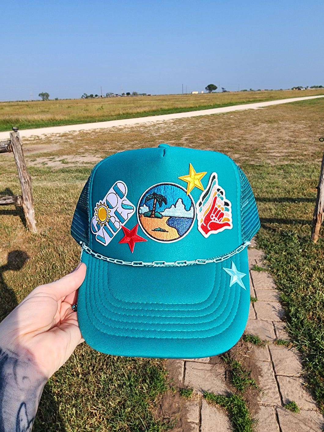 Beach & Good Vibes Trucker Cap