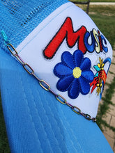 Load image into Gallery viewer, Light Blue Patched Trucker
