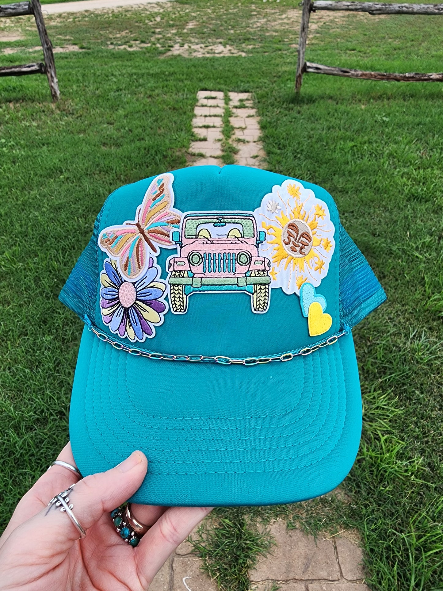 Jeep Patched Trucker Cap