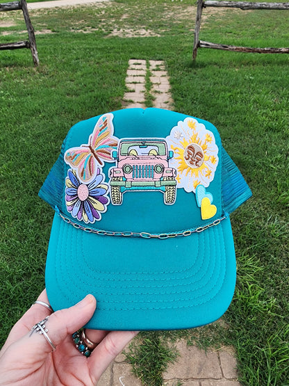 Jeep Patched Trucker Cap