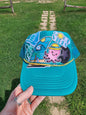 Shark Fin Patched Trucker Cap
