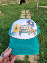 Load image into Gallery viewer, Jeep &amp; Sunshine Trucker Cap

