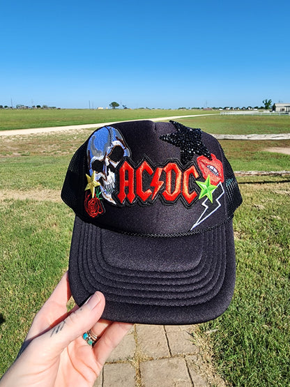 ACDC Patched Trucker Cap