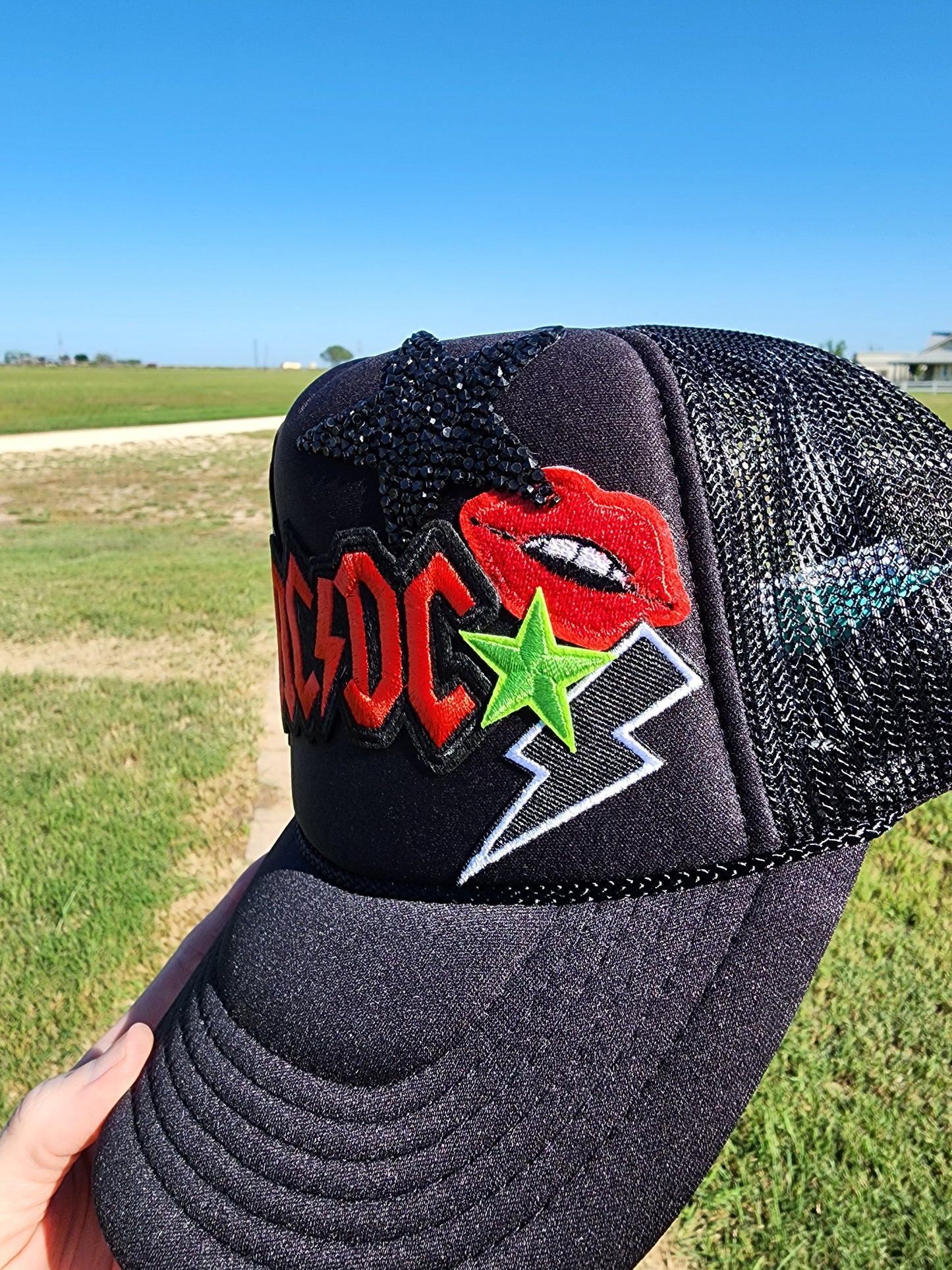 ACDC Patched Trucker Cap