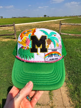 Load image into Gallery viewer, Beachin&#39; Patched Trucker cap
