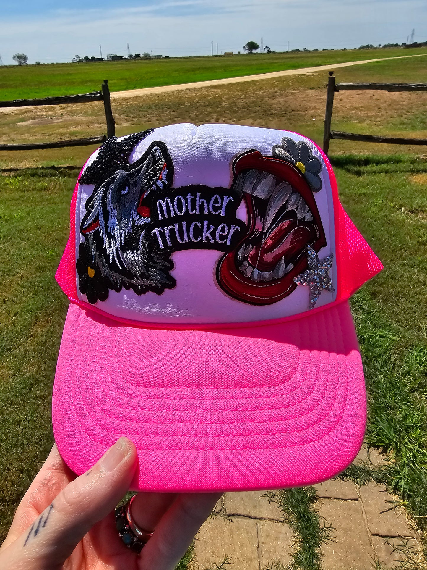 Mother Trucker Patched Cap