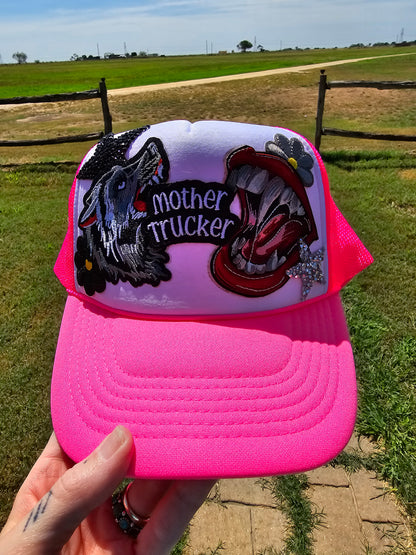 Mother Trucker Patched Cap
