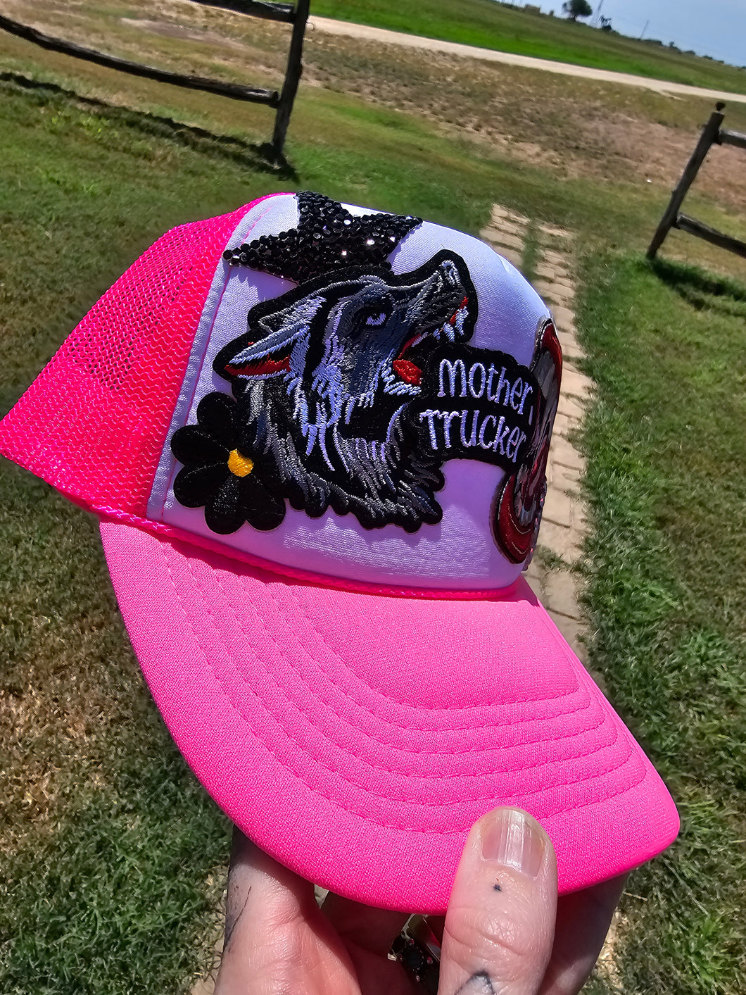 Mother Trucker Patched Cap