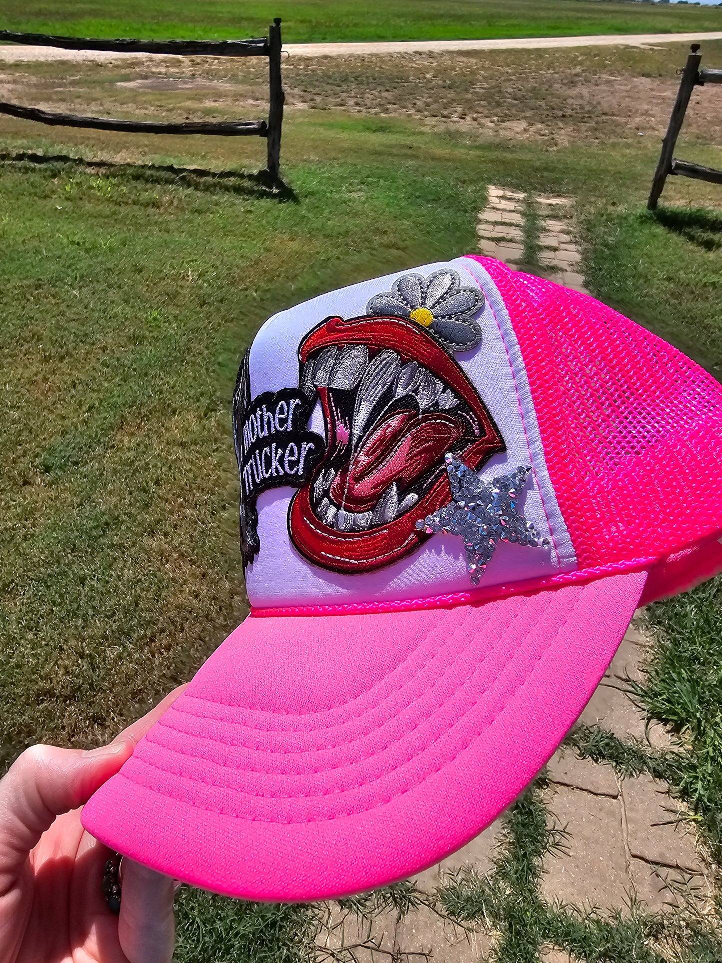 Mother Trucker Patched Cap