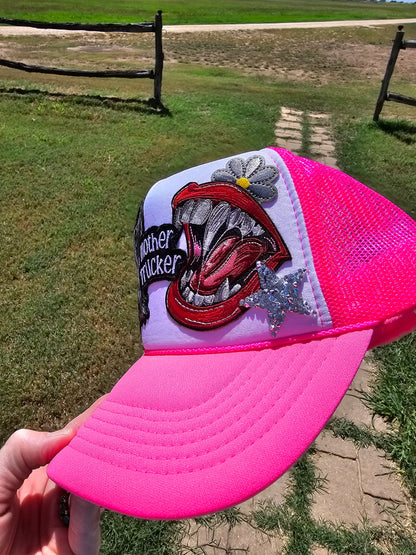 Mother Trucker Patched Cap
