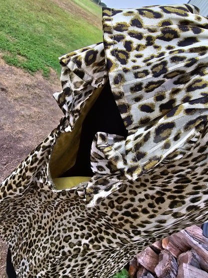 Leopard & Olive Top