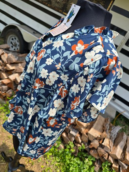 Flirty Floral Top