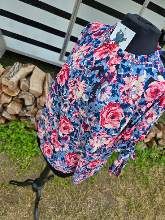 Vibrant Floral Top