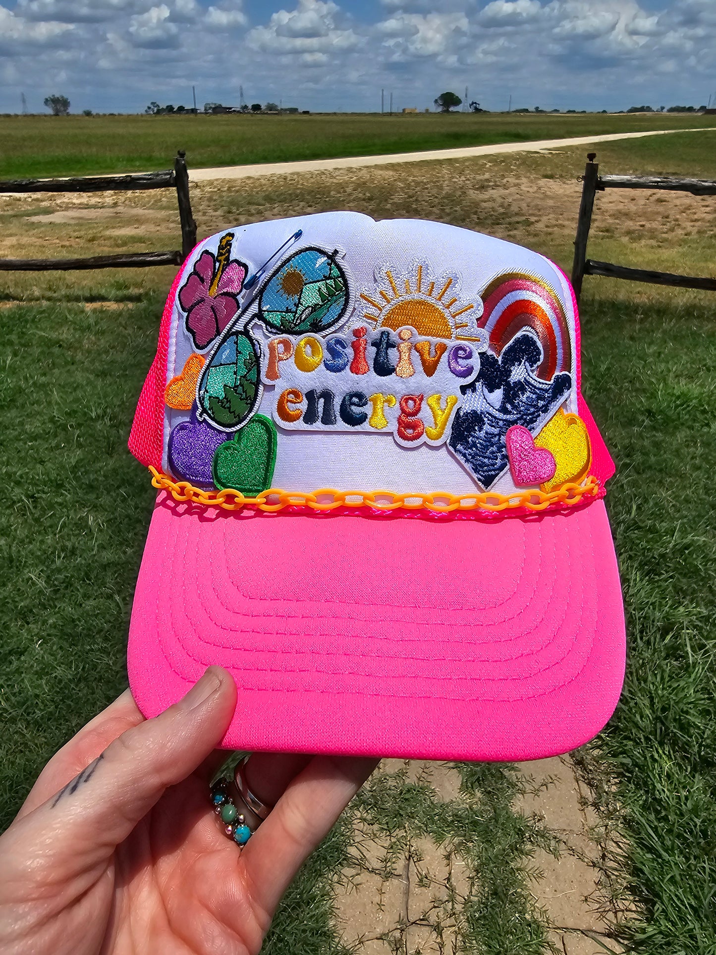 Positive Energy Patched Cap