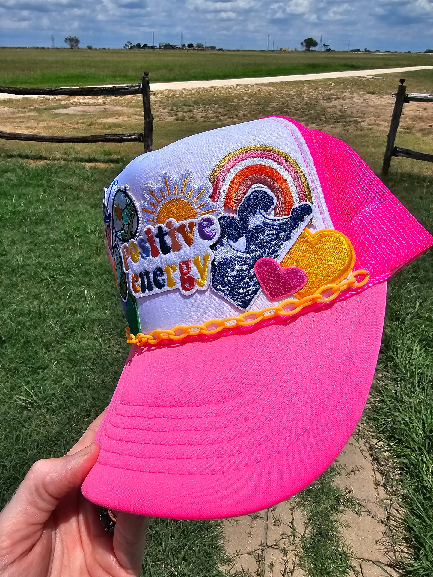 Positive Energy Patched Cap