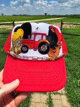Load image into Gallery viewer, Farm Life Patched Trucker Cap
