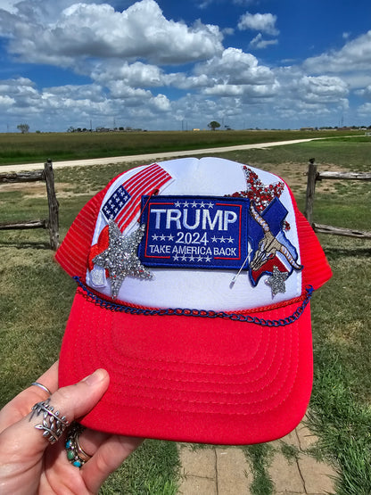 Texas Trump Trucker Cap