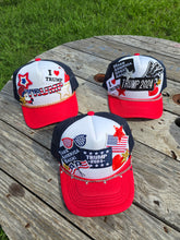 Load image into Gallery viewer, Trump Patched Cap bundle
