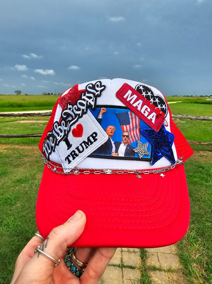 Trump Strong Trucker Cap