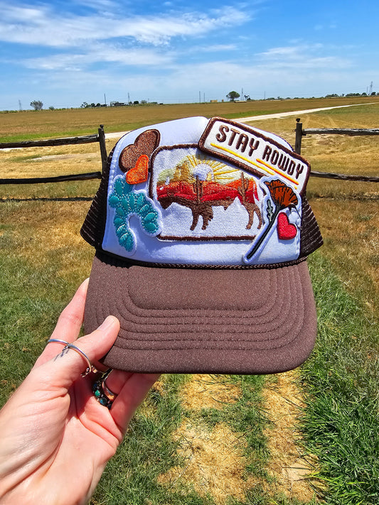 Stay Rowdy & Bubble Trump Caps