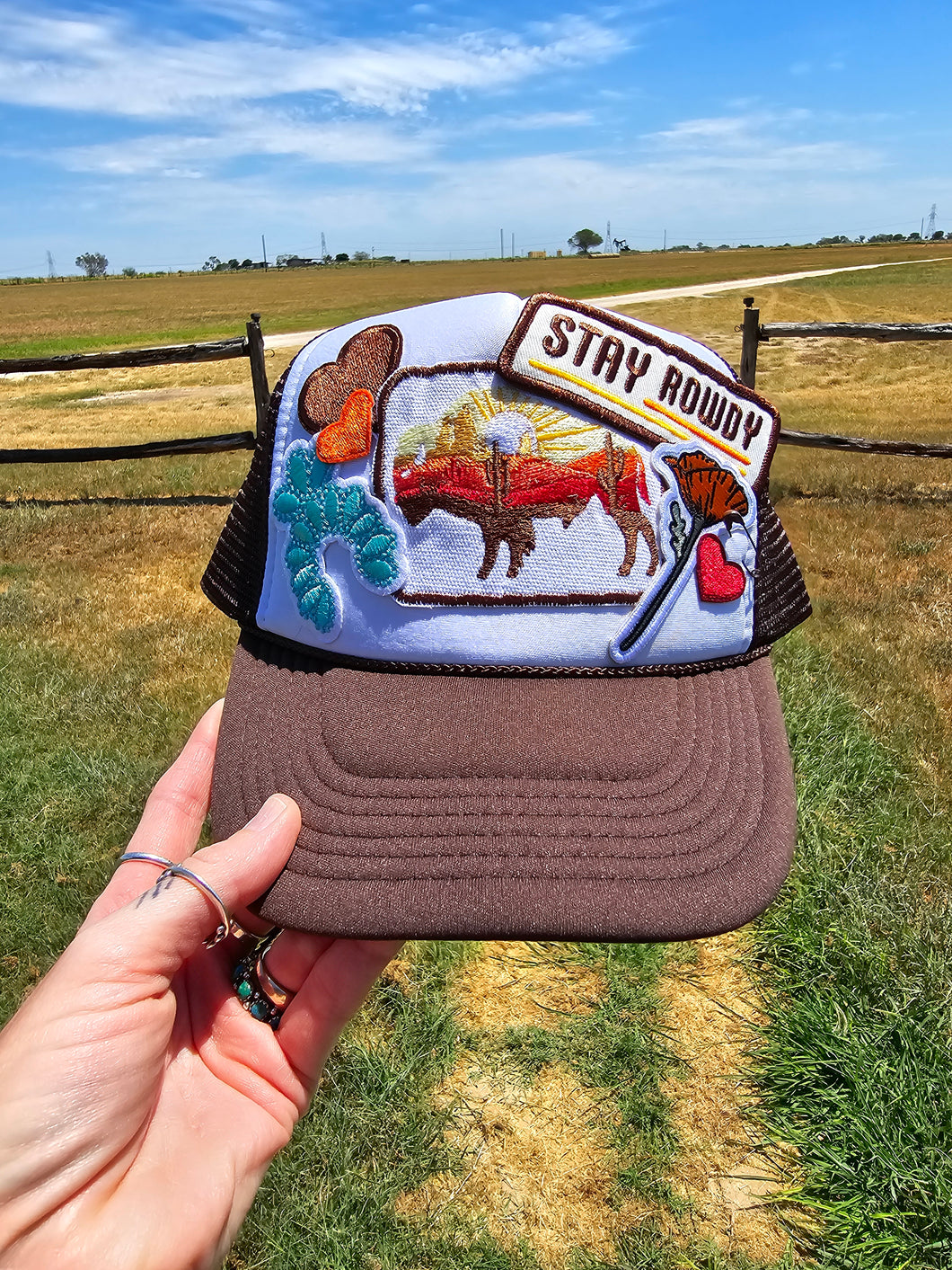 Stay Rowdy & Bubble Trump Caps