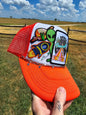 Space CowGirl Patched Trucker Cap