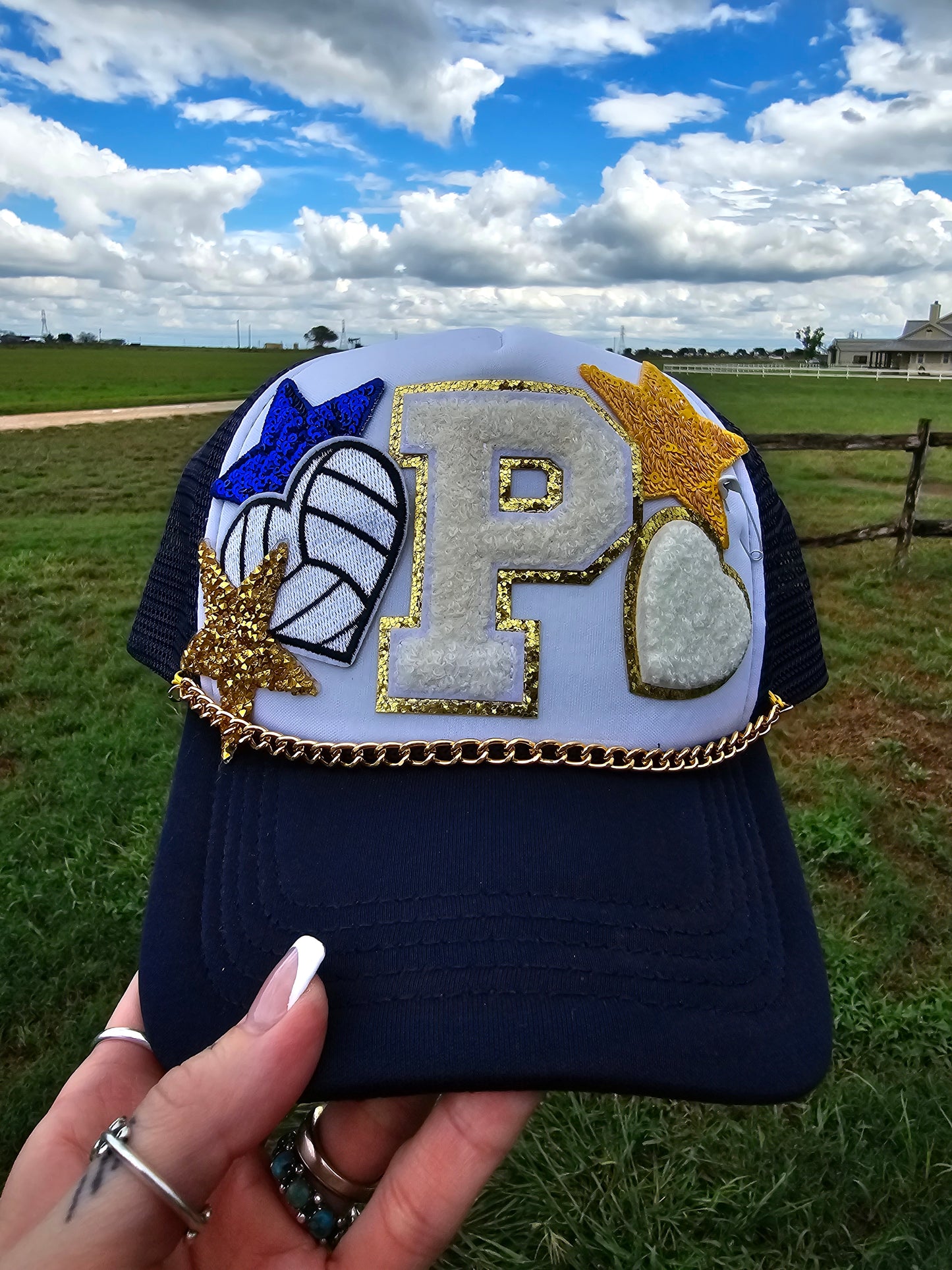 Pirate Volleyball Trucker Cap