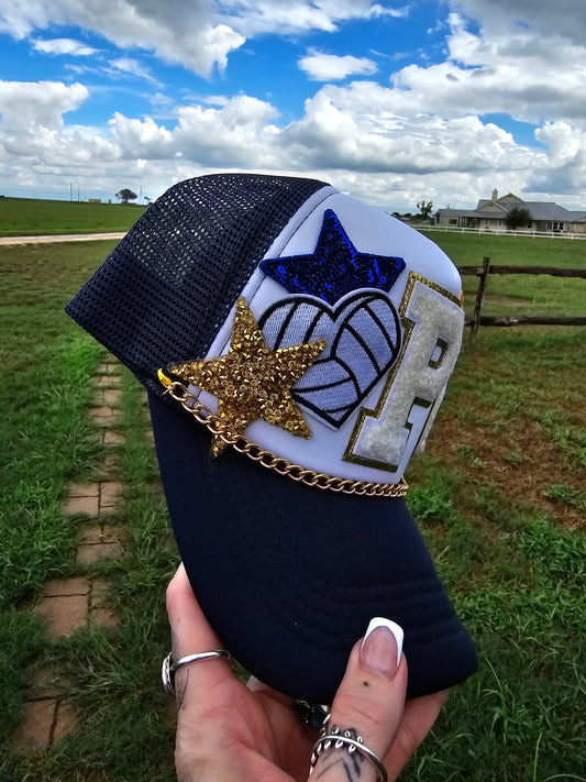 Pirate Volleyball Trucker Cap