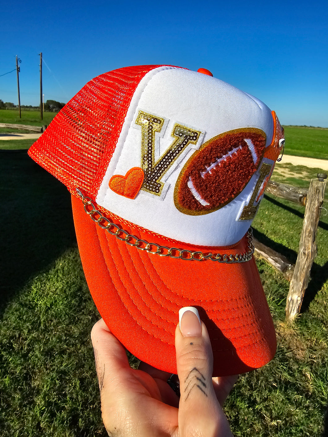 Vols Football Patched Trucker Cap