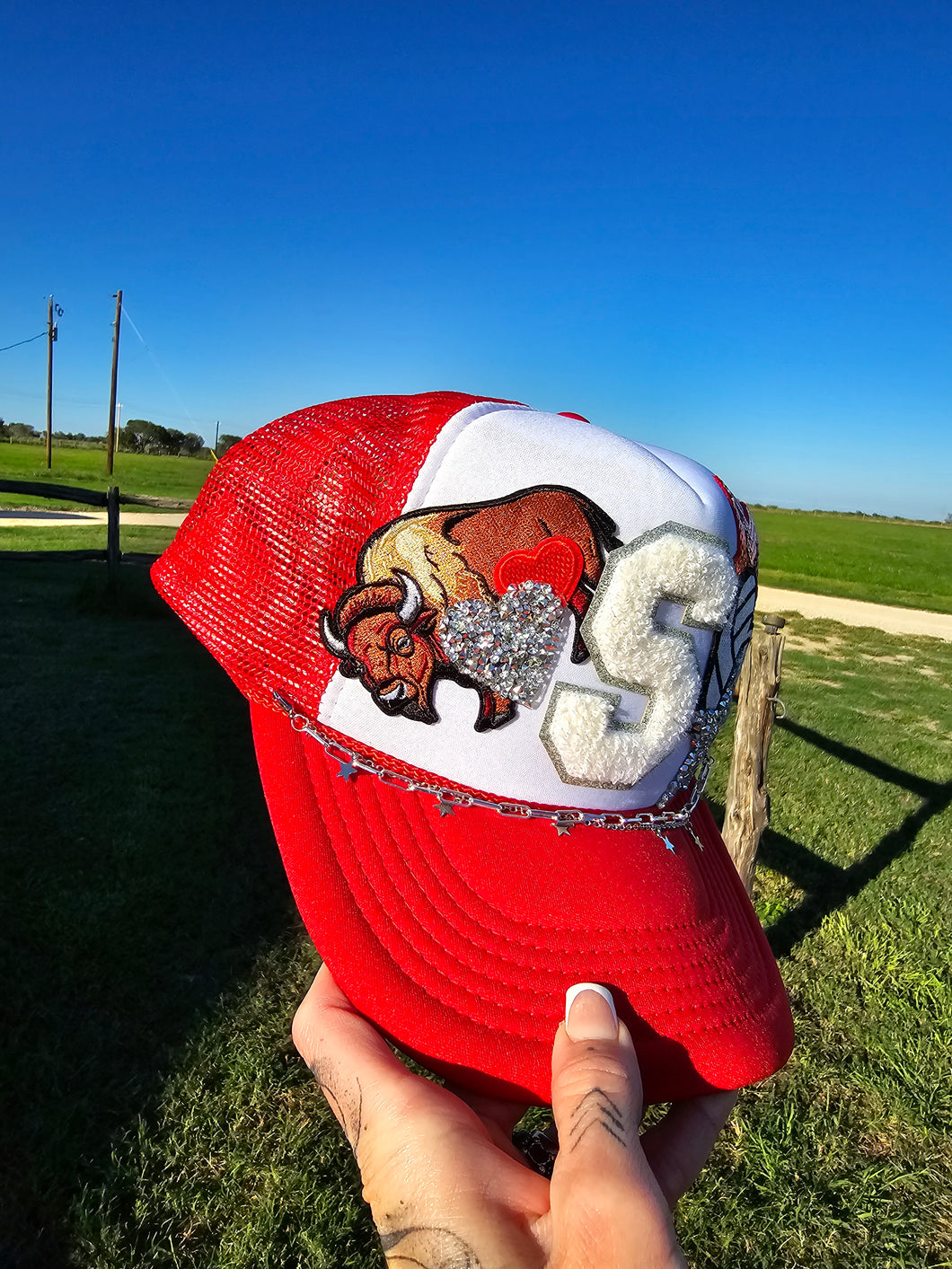 Buffalo Patched Trucker Cap