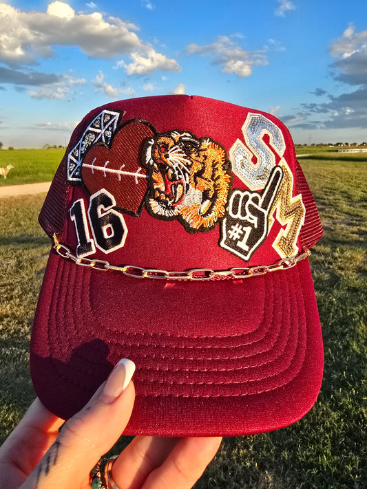 Tigers Patched Trucker Caps