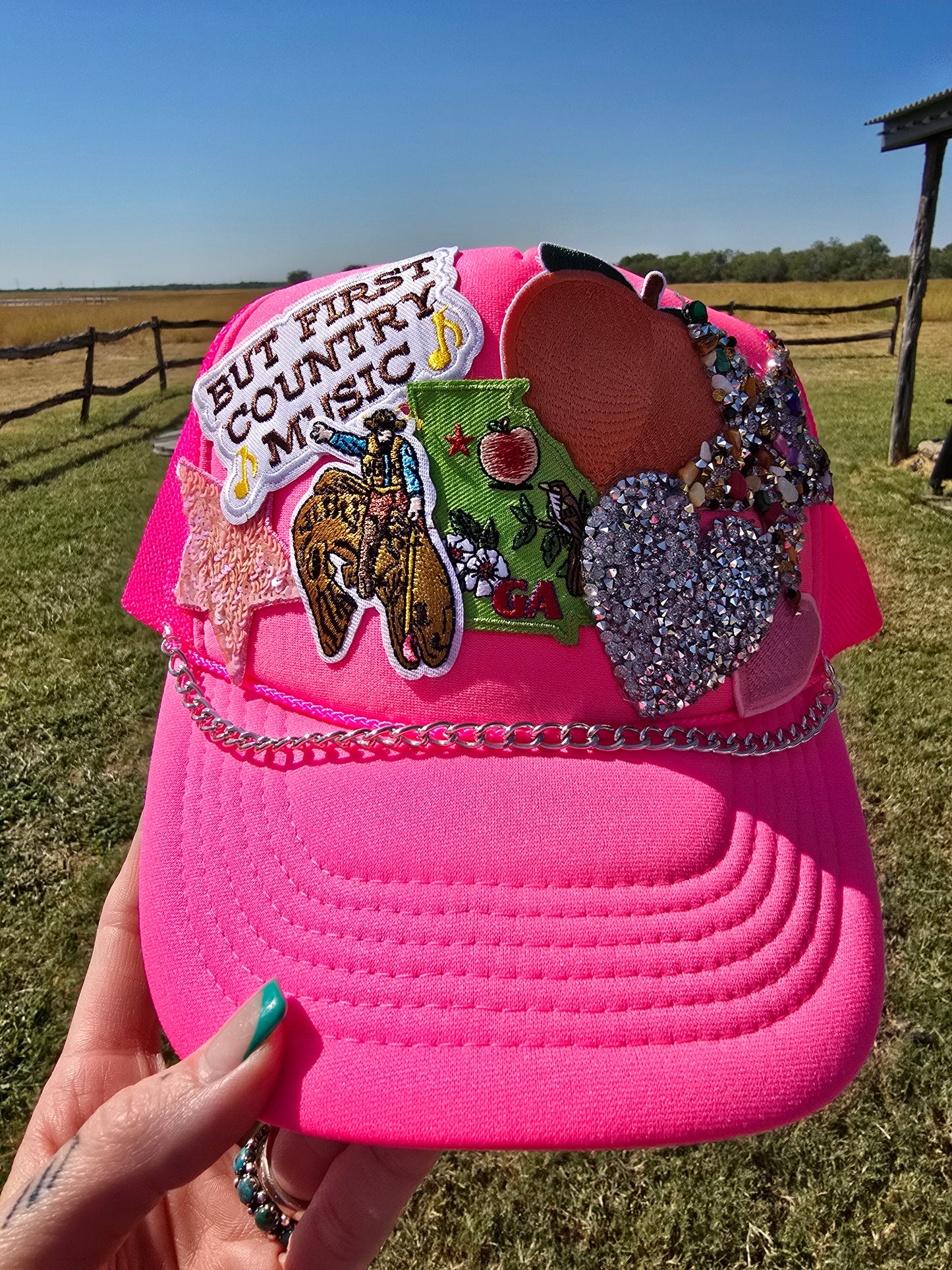 Georgia Patched Trucker Cap