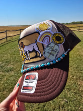 Load image into Gallery viewer, Goat Vibez Patched Trucker Cap
