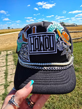 Load image into Gallery viewer, Howdy Cowboy Patched Trucker Cap
