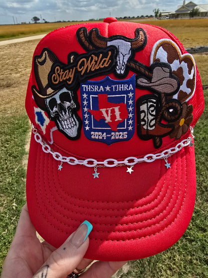 Stay Wild Patched Trucker Cap