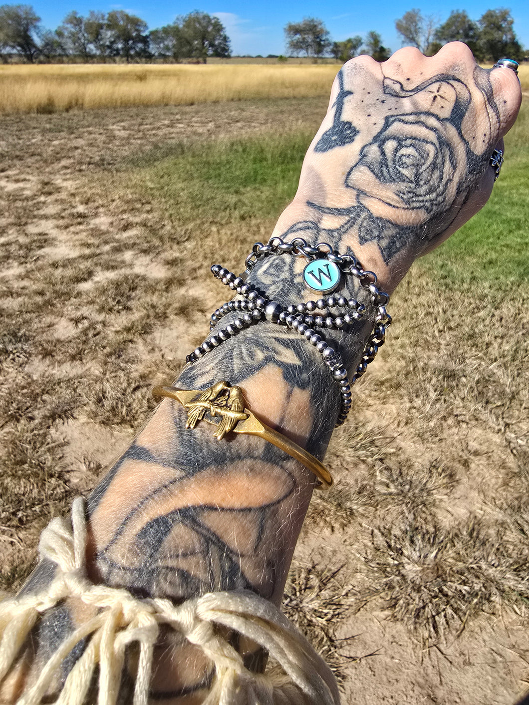 SS Pearl Bow bracelet